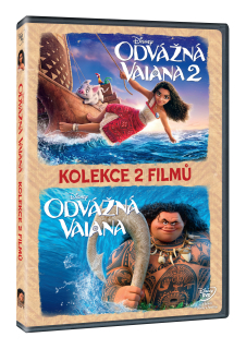Odvážná Vaiana kolekce 1+2 (2DVD)