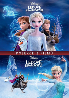 Ledové království kolekce 1.+2. 2DVD